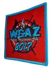 Custom Embroidered WGAZ Indoor Performing Arts 2017 Event Patch (Display Sample)-Right Side