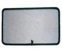 Custom Sublimated "Barnes Store" Carrollton GA Hunting Patch (Display Sample)-Back Side