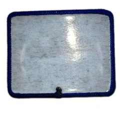 Custom Woven "Fennessey Ranch" Heritage Logo Patch (Display Sample)-Back Side