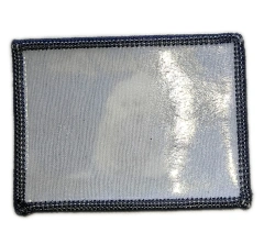 Custom Sublimated "Dodgeball Dan" Joke Patch (Display Sample)-Back Side