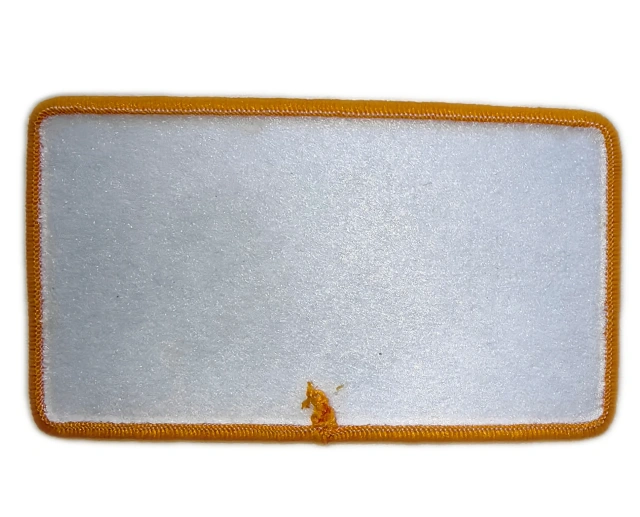 Custom Sublimated "Grouper Fish" & Saltwater Fishing Patch (Display Sample)-Back Side