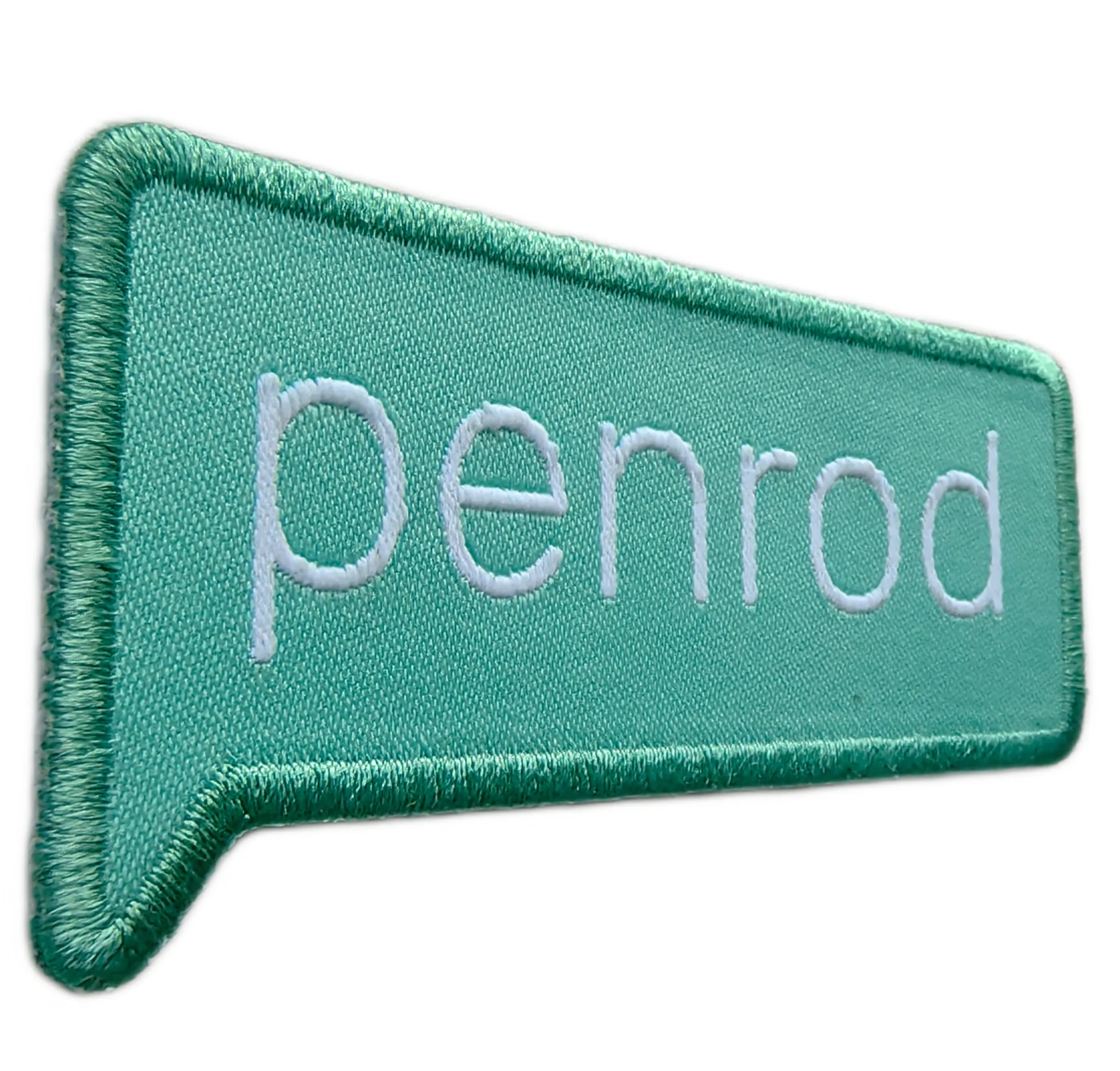 Custom Woven Patch Example: "penrod" Speech Bubble (Display Only)-Left Side