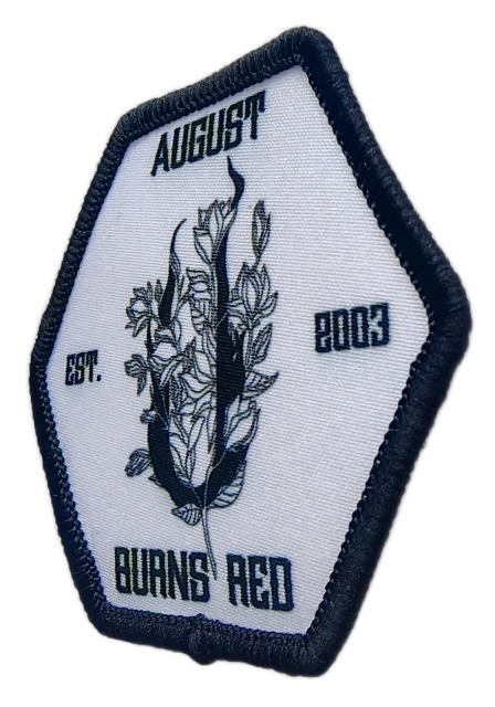 Custom Sublimated Patch Showcase: August Burns Red "J" Design-Right Side