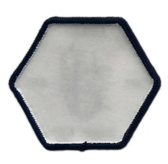 Custom Sublimated Patch Showcase: August Burns Red "J" Design-Back Side