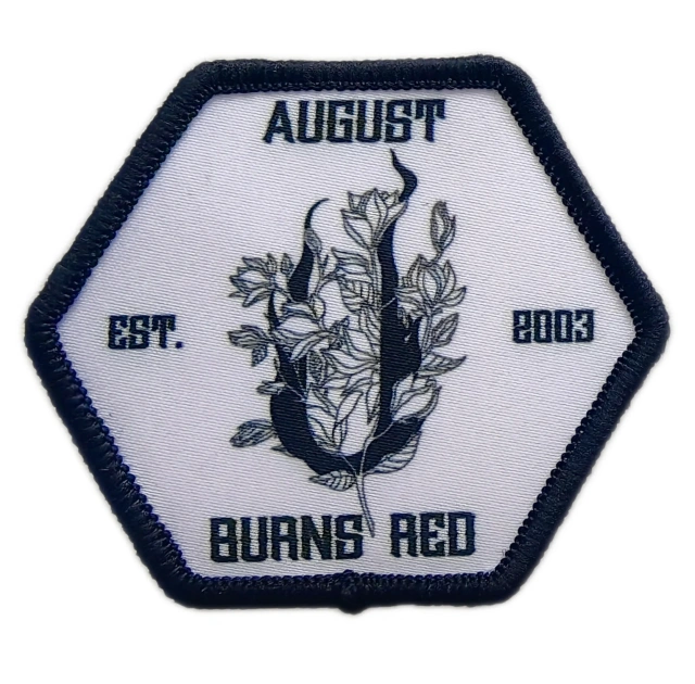 Custom Sublimated Patch Showcase: August Burns Red "J" Design-Front Side