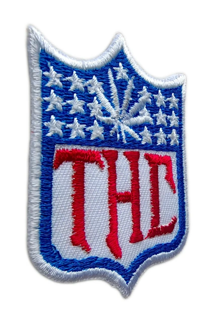 Custom Embroidered Reimagined Classic Crest Patch-Left Side