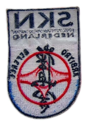 Custom Embroidered Patch Example: SKN Kyokushin Referee-Back Side