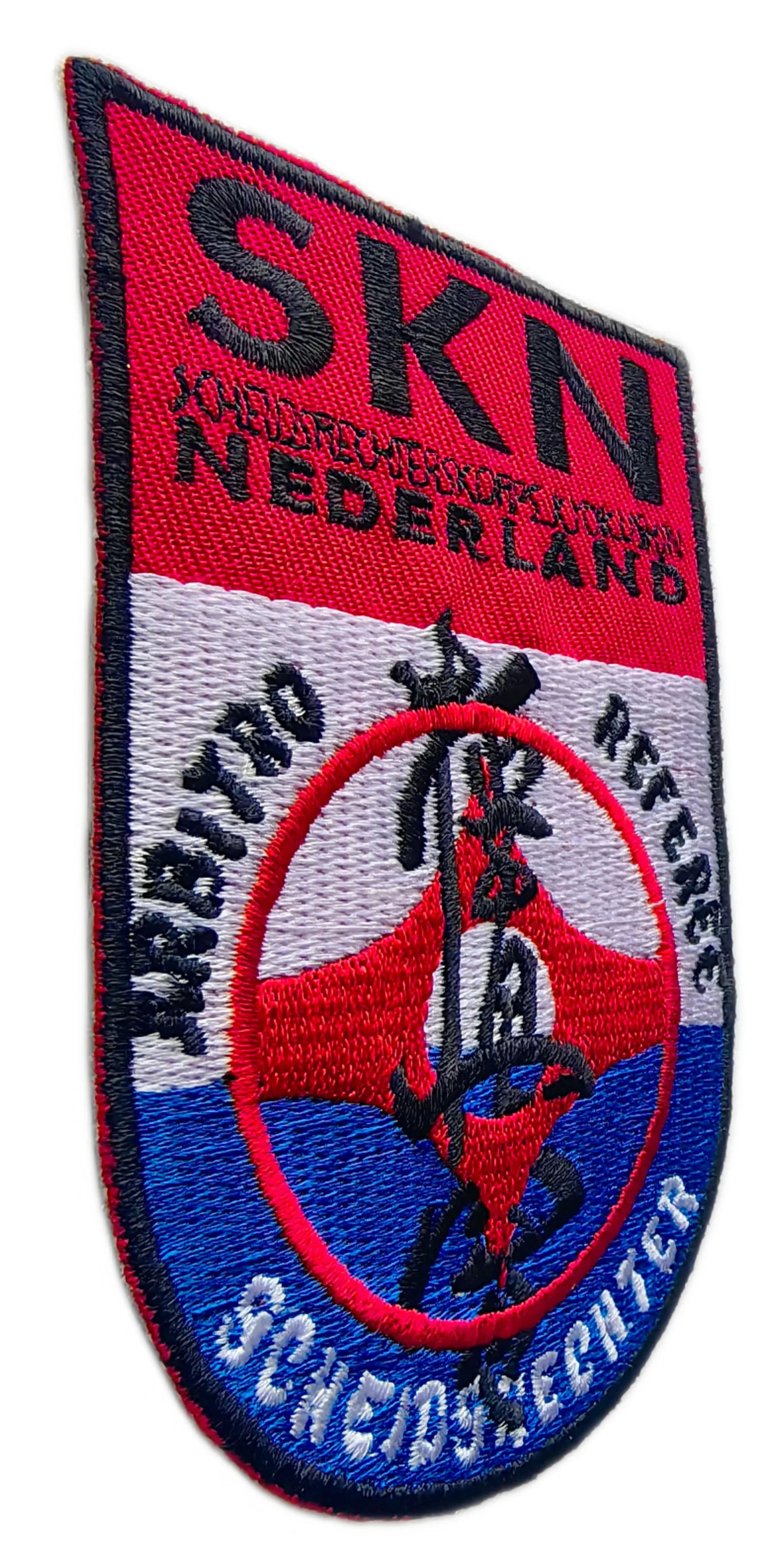 Custom Embroidered Patch Example: SKN Kyokushin Referee-Left Side