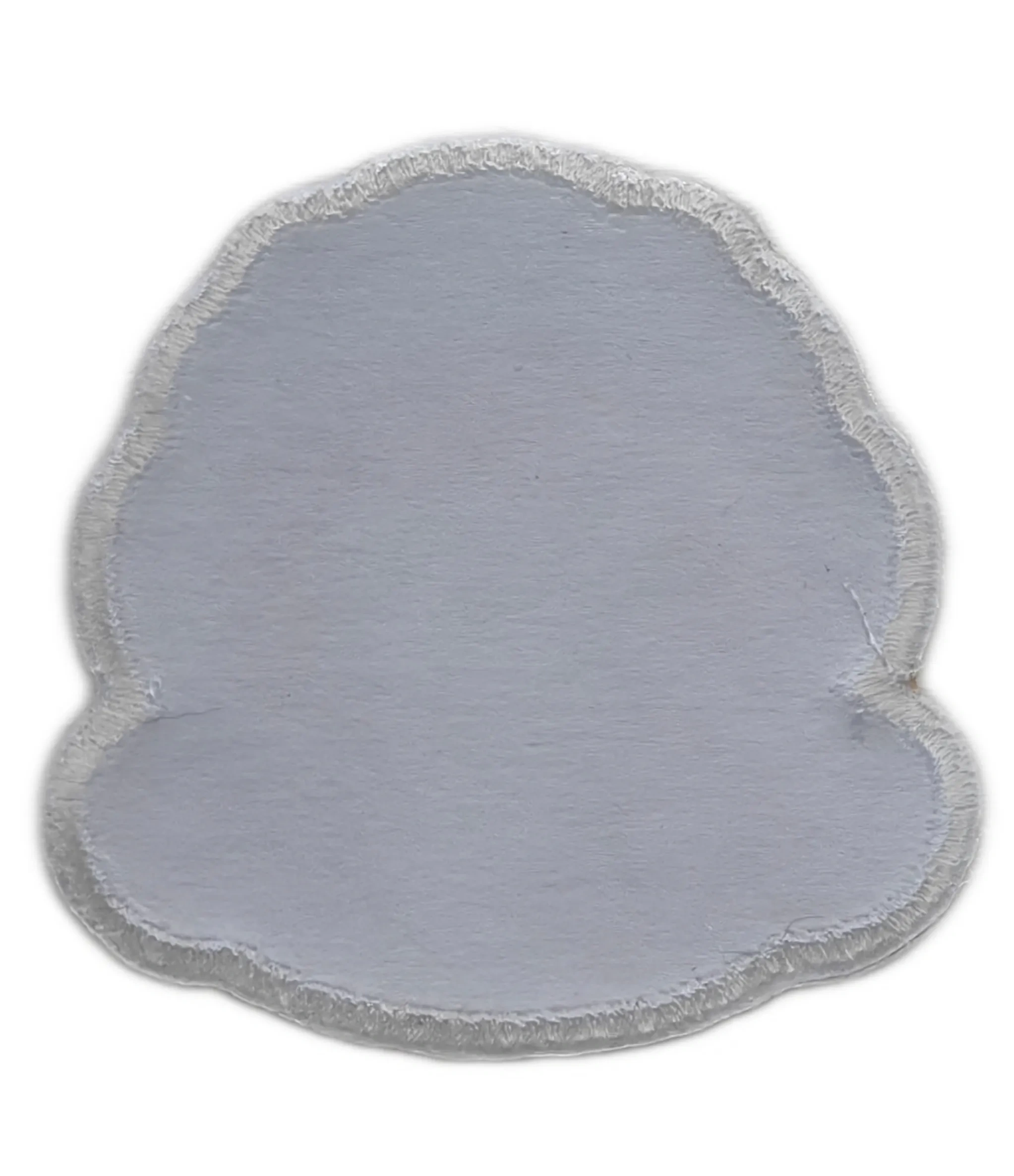 Custom Sublimated "SUPER WOW!" Text Patch-Back Side