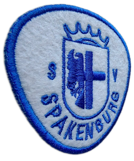 Custom Embroidered Felt Patch Example: SV Spakenburg Logo-Left Side