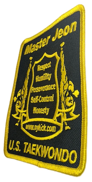 Master Jeon U.S. Taekwondo Sample Patch-Right Side