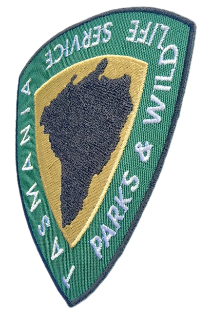 Custom Embroidered Patch Example: Tasmania Parks & Wildlife Service-Right Side
