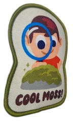 "Cool Moss!" Nature Enthusiast Woven-Left Side