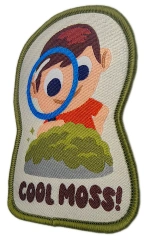 "Cool Moss!" Nature Enthusiast Woven-Right Side