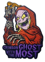 "Crimson Ghost With The Most" Display Sample Patch-Front Side