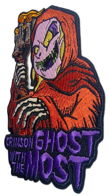 "Crimson Ghost With The Most" Display Sample Patch-Right Side