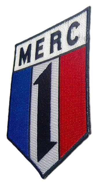Mannheimer ERC "MERC 1" Ice Hockey patch-right side