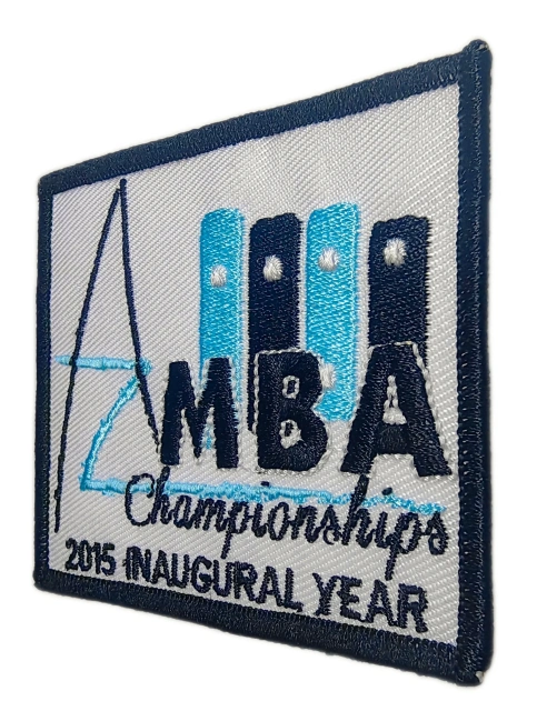 "MBA Championships 2015 Inaugural Year"Patch-Right Side
