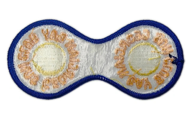 "Georgian Bay Sun Club" Figure-Eight Patch-Back Side