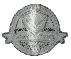 "Block Limited" Monochrome Display Sample Patch-Back Side