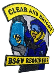 "Clear and Bright" Oilfield/Industrial Patch-Left Side