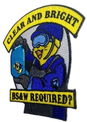 "Clear and Bright" Oilfield/Industrial Patch-Right Side