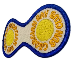"Georgian Bay Sun Club" Figure-Eight Patch-Right Side