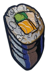 "California Roll" Sushi Display Sample Patch-Left Side