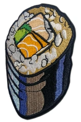 "California Roll" Sushi Display Sample Patch-Right Side
