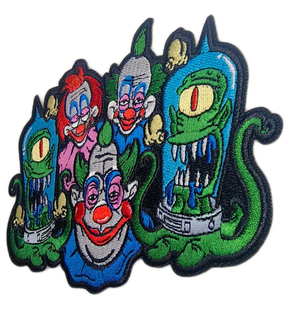 "Space Klowns" (Kang & Kodos Crossover) Patch-Right Side
