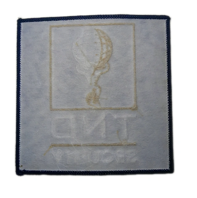 "TND Security" Corporate Logo Patch-Back Side