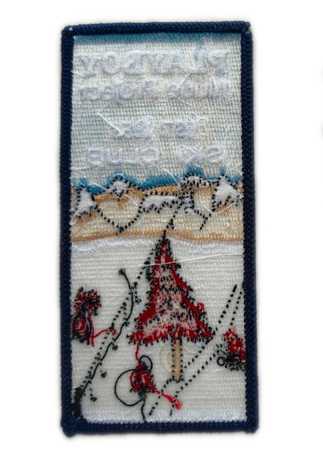 Playboy Nude Project Est. 1953 Ski Club Patch-Back Side