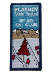 Playboy Nude Project Est. 1953 Ski Club Patch-Front Side