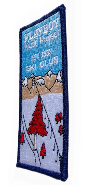 Playboy Nude Project Est. 1953 Ski Club Patch-Right Side