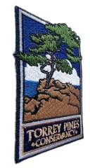 Torrey Pines Conservancy Souvenir Patch-Left Side