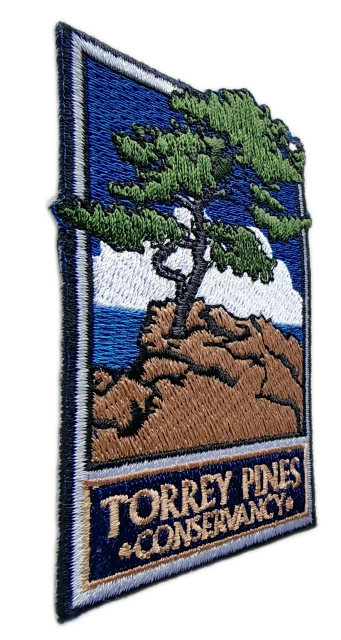 Torrey Pines Conservancy Souvenir Patch-Left Side