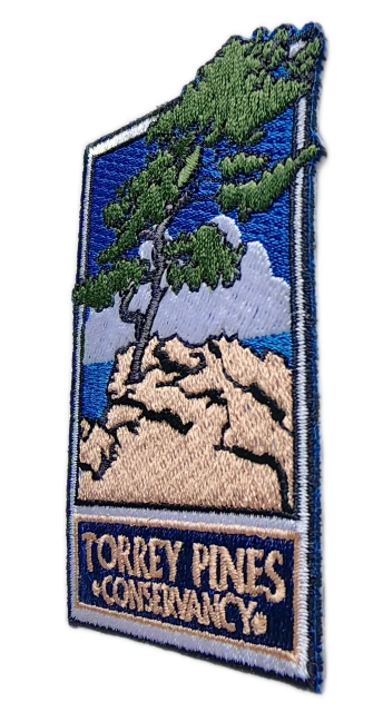 Torrey Pines Conservancy Souvenir Patch-Right Side