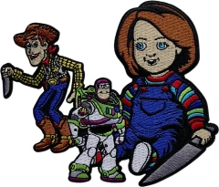 "Toy Story Horror" Crossover Mashup Patch-Front Side