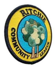 Ritchie Community League Classic Embroidered Patch-Left Side