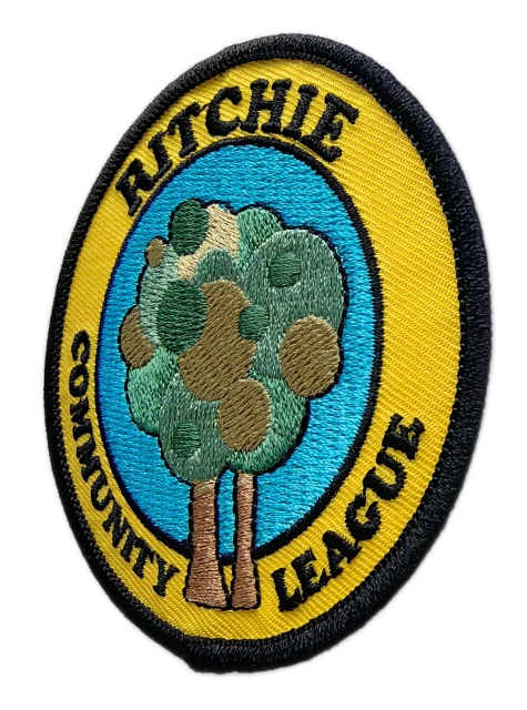 Ritchie Community League Classic Embroidered Patch-Right Side
