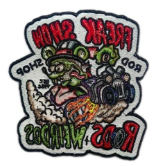 "Freak Show Rod Shop" Rods & Weirdos Kustom Kulture Patch-Back Side
