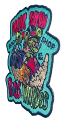 "Freak Show Rod Shop" Rods & Weirdos Kustom Kulture Patch-Right Side