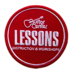 Guitar Center Lessons Official Logo Patch-Front Side