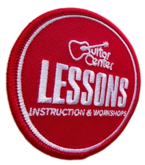 Guitar Center Lessons Official Logo Patch-Left Side