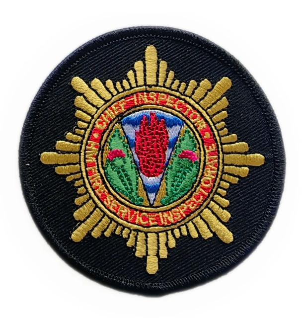 His Majesty's Fire Service Inspectorate Official Patch-Front Side