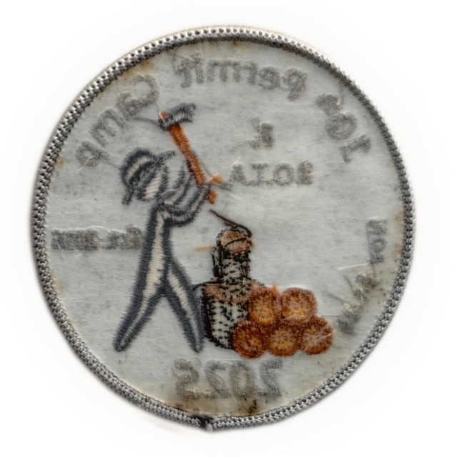 "I.O.T.A." Permit Camp Official Activity Patch-Back Side