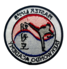 Master Lim's Taekwondo Academy Official Patch-Back Side