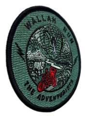 "Wallah Run" The Adventurists Adventure Challenge Patch-Left Side