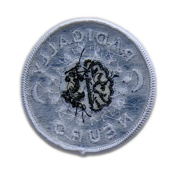 "Radically Neuro" Neurodiversity Affirmation Patch-Back Side