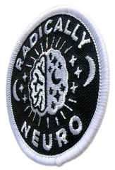 "Radically Neuro" Neurodiversity Affirmation Patch-Right Side